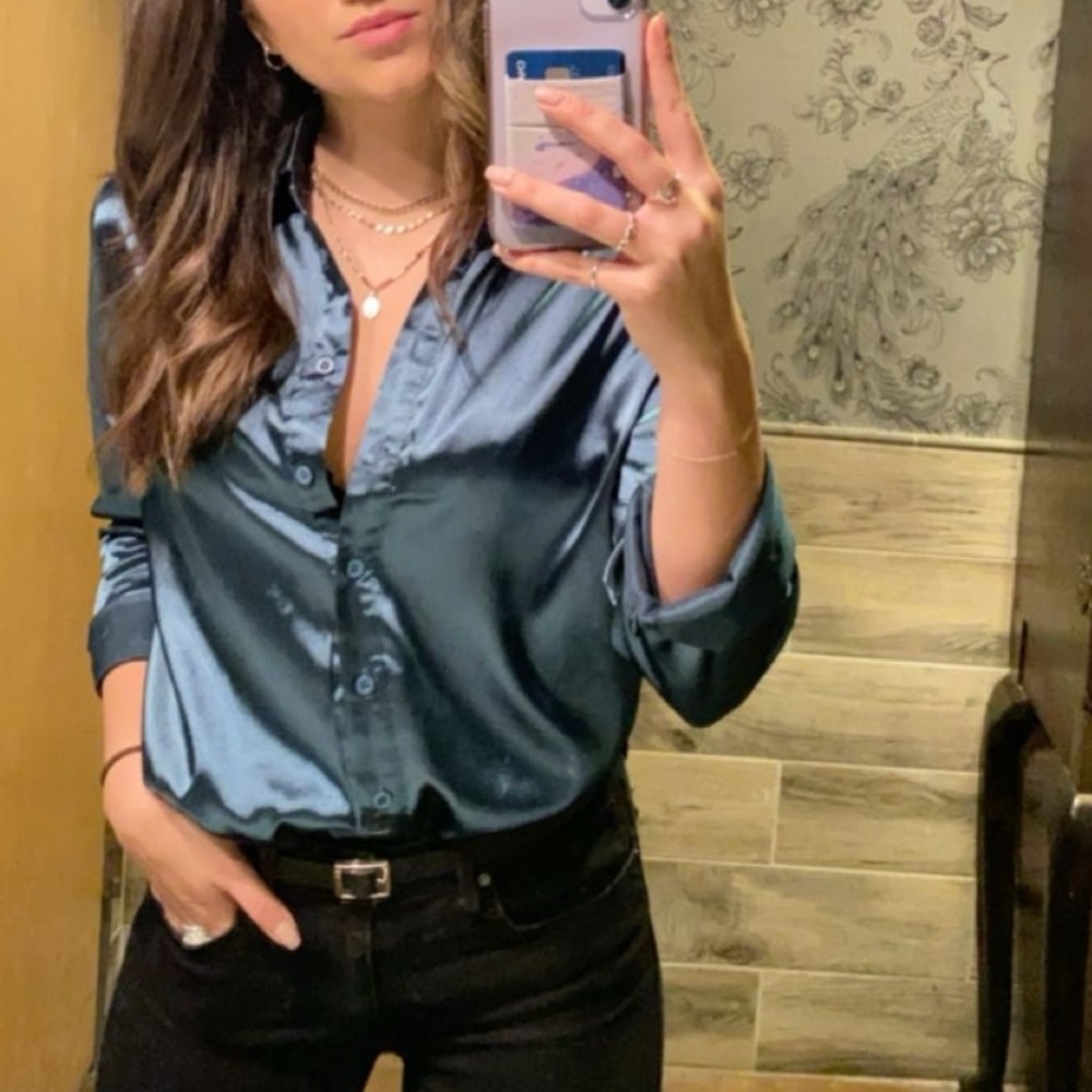 Pretty little thing silk top